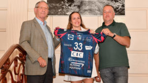 Présentation des nouveaux maillots du MHB pour la saison 2023/2024
